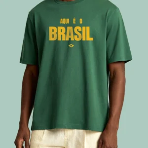 Camiseta - Aqui é o Brasil